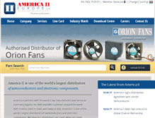 Tablet Screenshot of americaiieurope.com